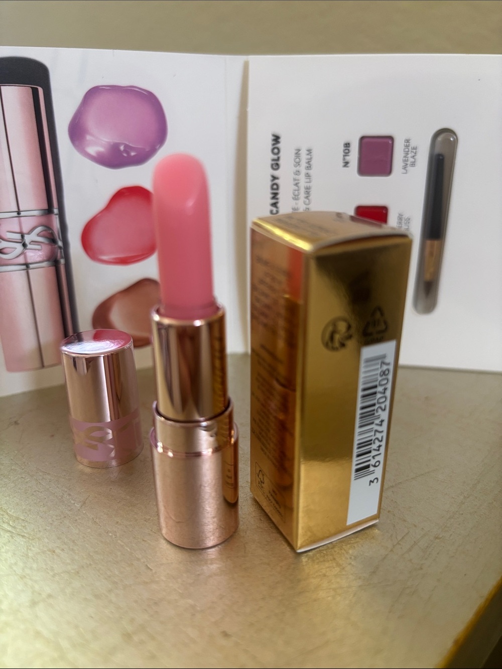 Yves Saint Laurent 1B Sheer Pink Lipstick - Soft Baby Pink
